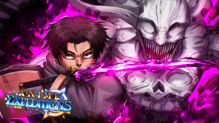 Anime Expeditions gameplay — tower defense wave