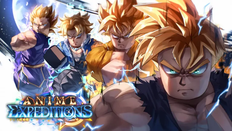 Anime Expeditions — official artwork from the game's Roblox page